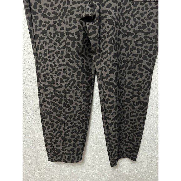 Lane Bryant 20 Leopard Print On The Go Slim Pants E2 - Picture 4 of 7